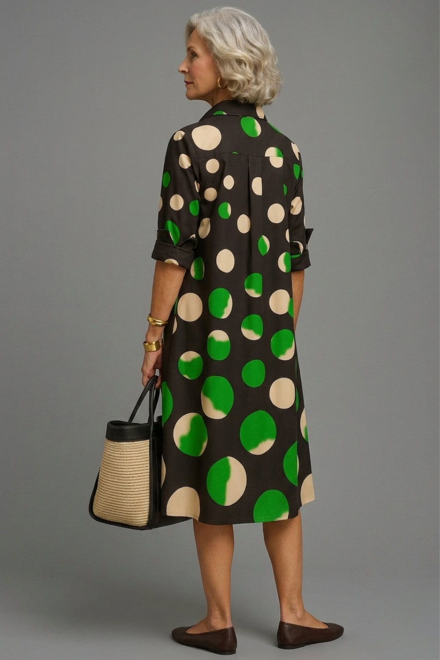 Naomi™ | Elegant Midi Dress
