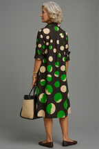 Naomi™ | Elegant Midi Dress