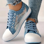 Caro | Elegant Floral Sneakers