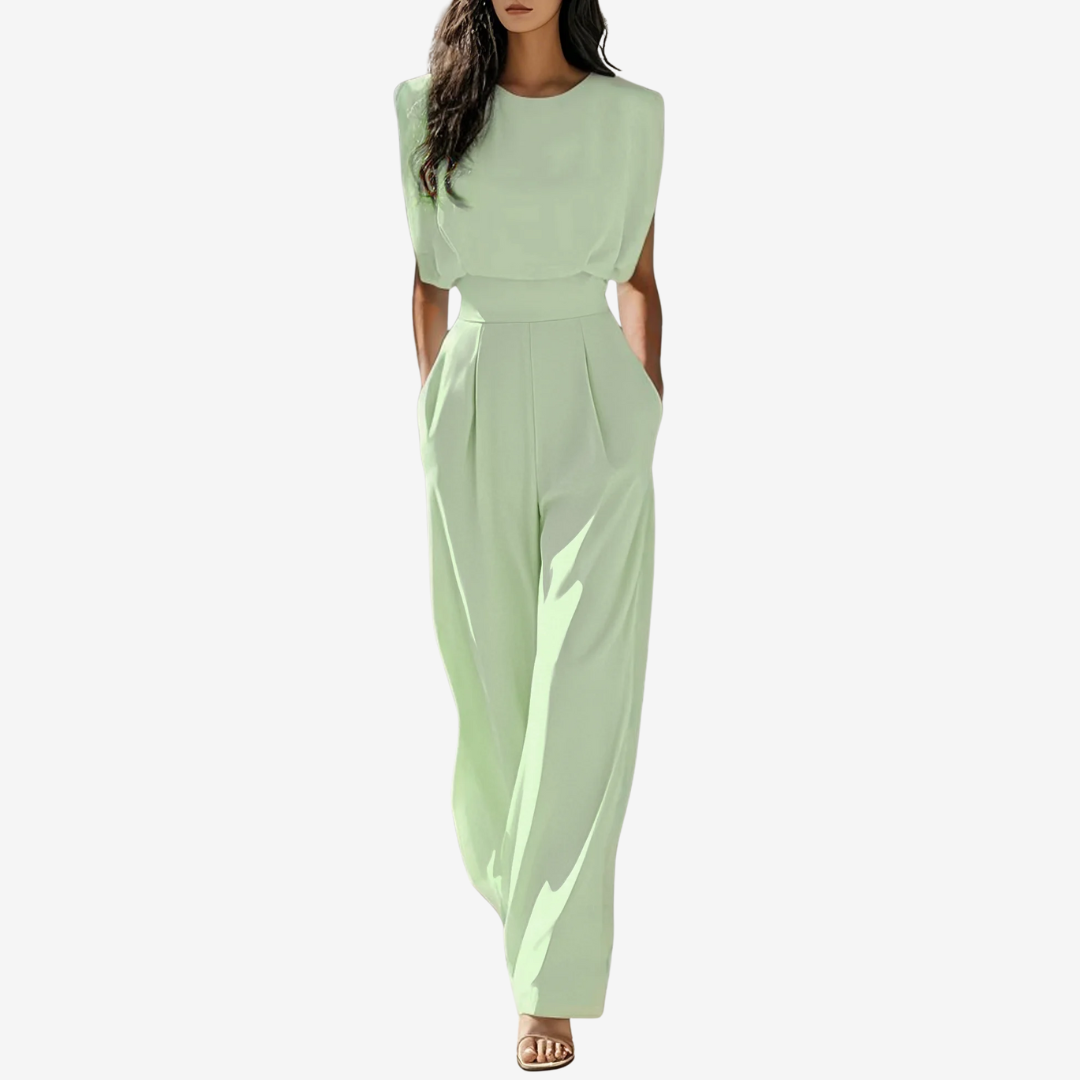 Ariia - Jumpsuit with a belt