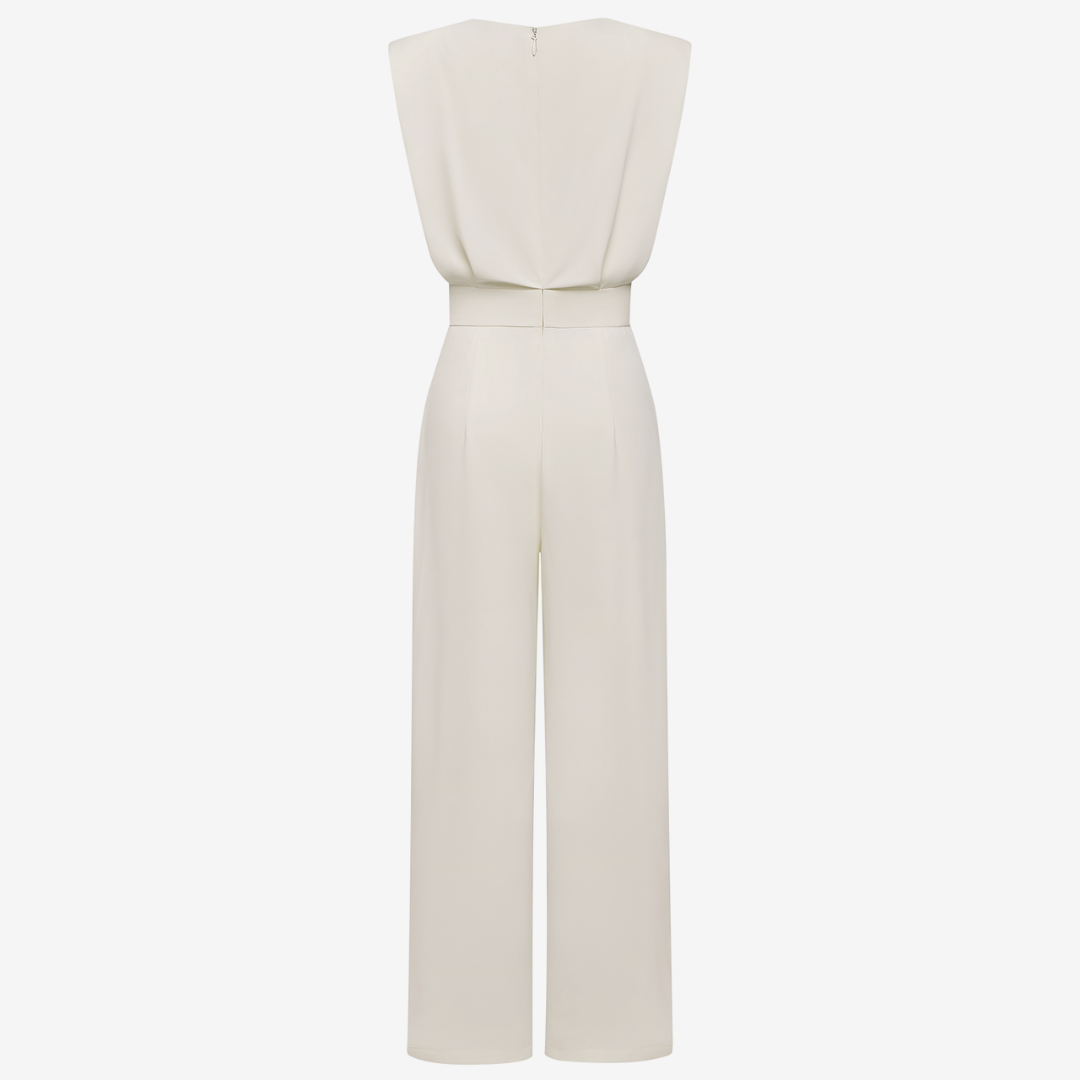 Ariia - Jumpsuit with a belt