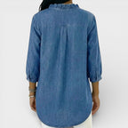 Heather | Elegant Ruffled Blouse