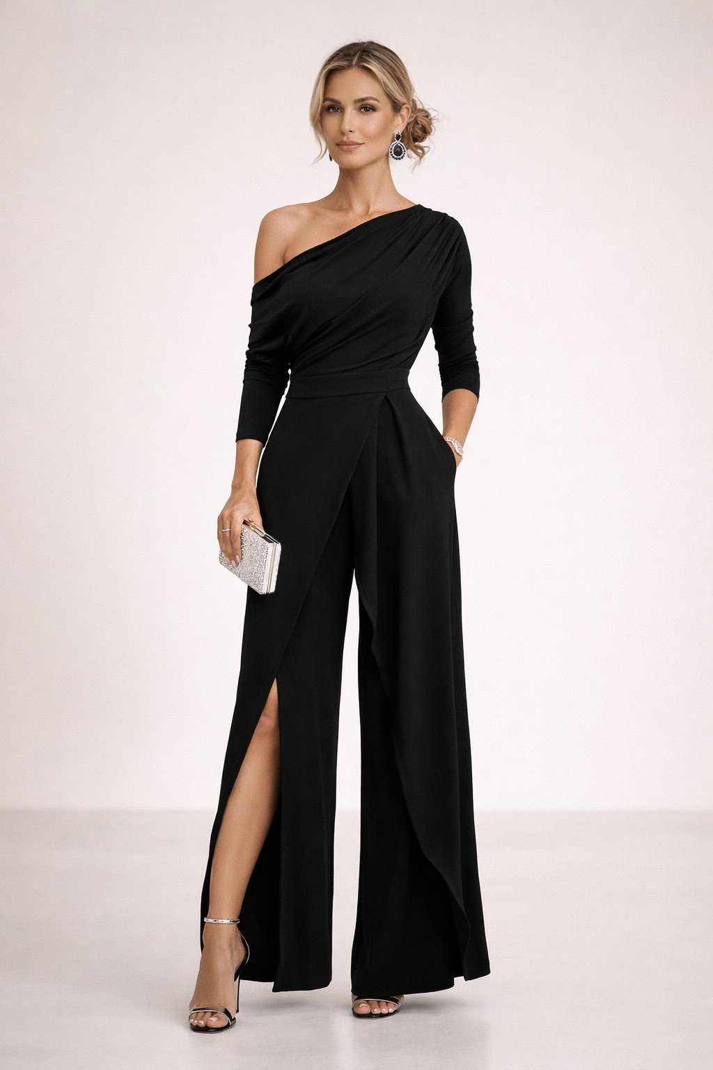 Gráinne | Off-Shoulder Jumpsuit