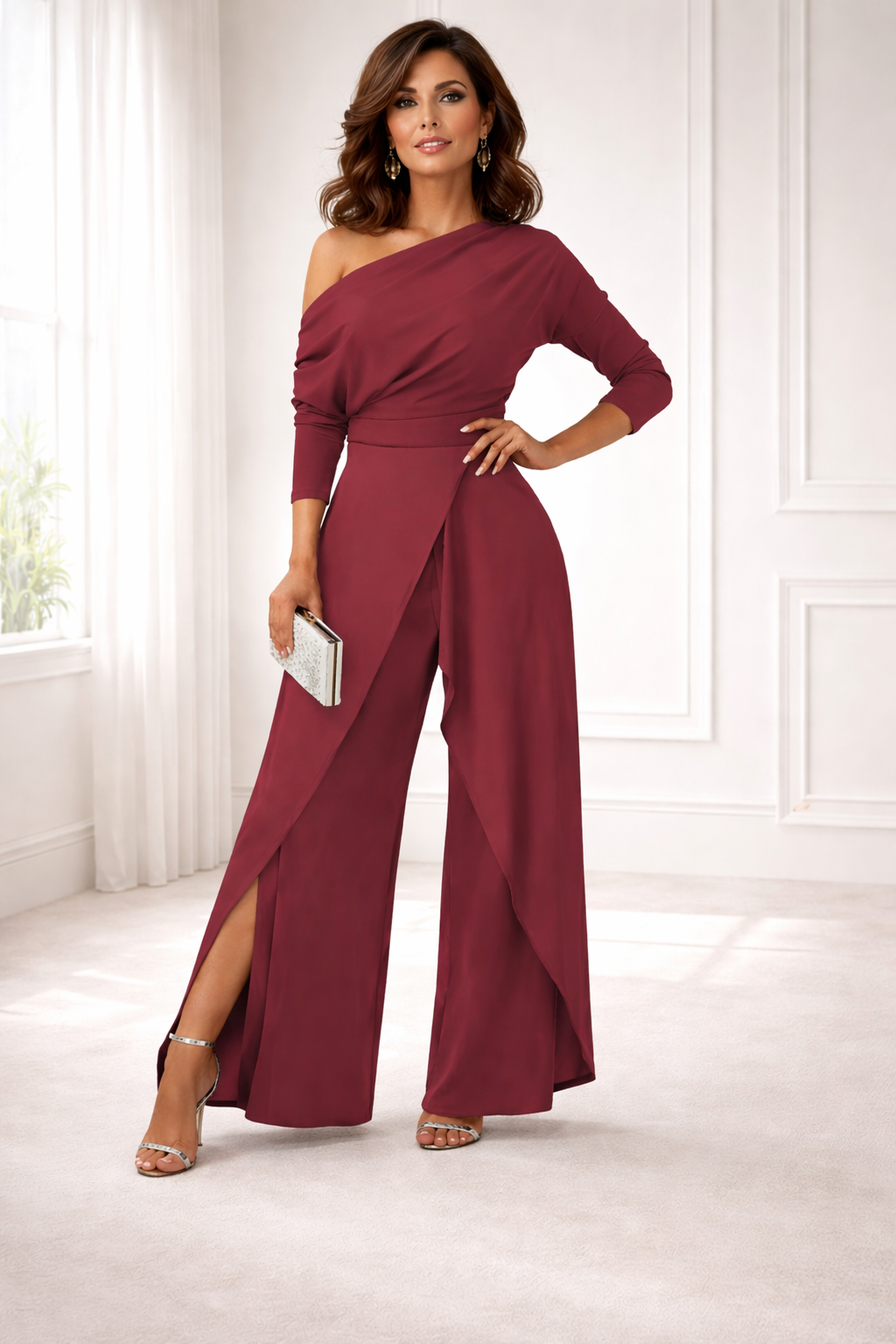Gráinne | Off-Shoulder Jumpsuit